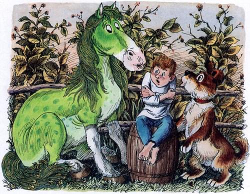 Сказка про зелёную лошадь - картинка 11