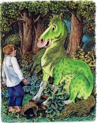 Сказка про зелёную лошадь