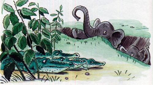 Тараканище - слоны прячутся